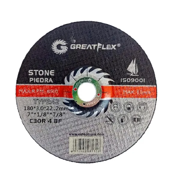 Disco de Corte Concreto Greatflex  7" T41 180x3.0mm